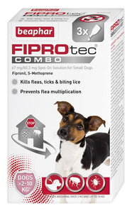 Beaphar - Fiprotec Combo Small Dog - 3 Treatments