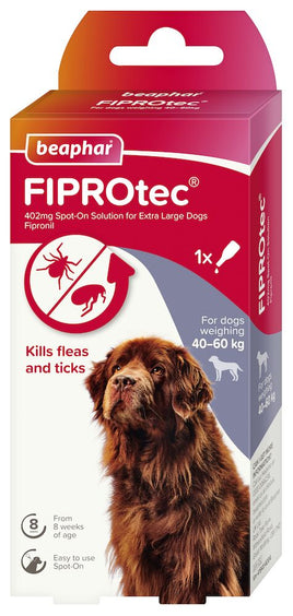 Beaphar - Fiprotec Dog Spot on - XL (40kg+) Dog - 1 Pipette