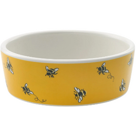 Cath Kidston - Bees Ceramic Pet Bowl - Small