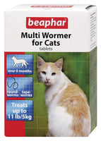 Beaphar - Cat Multi-wormer Tablets - 12 Tablets