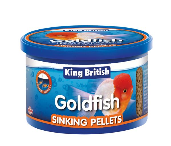 King British - Goldfish Sinking Pellets - 140g