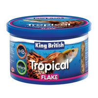 King British - Natural Tropical Fish Flake (with IHB) - 55G