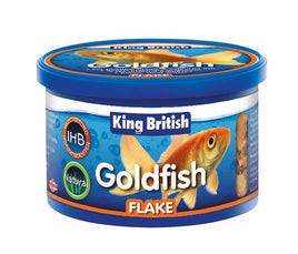 King British - Natural Goldfish Flake (with IHB) - 28g