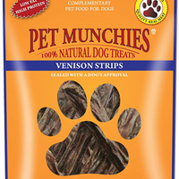 Pet Munchies - Venison Strips - 75g