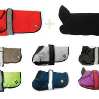 Danish Design - 2 In 1 Dog Coat - Purple - 55cm (22")