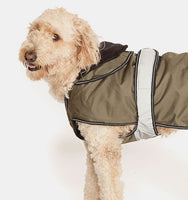 Danish Design - 2 In 1 Dog Coat - Hi Viz - 35cm (14")