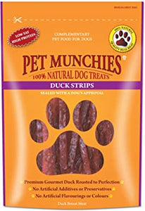 Pet Munchies - Duck Strips - 90g