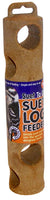 Suet to go - Suet Log Feeder - Brown