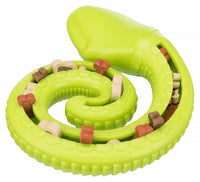 Trixie - Snack Snake with Squeaking Head Toy
