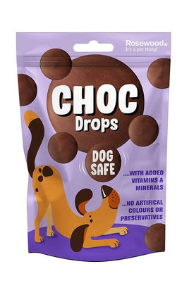 Rose Wood - Dog Safe Choc Drops - 200g