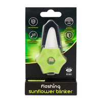 Animal Instincts - Flashing Safety Sunflower USB Blinker - Yellow