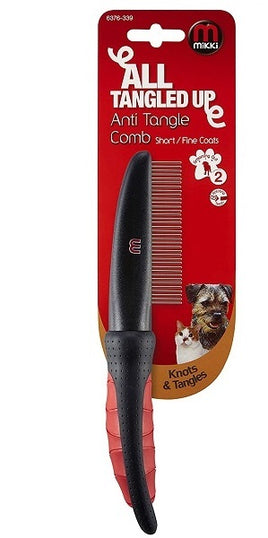 Mikki - All Tangled Up - Easy Grooming Anti tangle Comb - Fine Coat