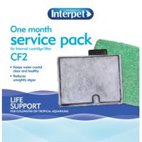 Interpet - Internal Cartridge Filter Service Kit - Cf2 - One Month