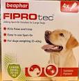 Beaphar - Fiprotec For Large Dogs 20-40kg - 4 Treatments