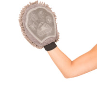 Dog Gone Smart - Dirty Dog Grooming Mitt - 25x18cm - One Grey Pad