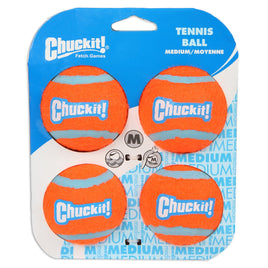 Chuckit - Tennis Ball - Medium (6.5cm) - 4 Pack