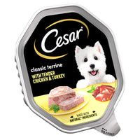 Cesar - Chicken And Turkey Dog Food - 14 Tray Pack - 150g