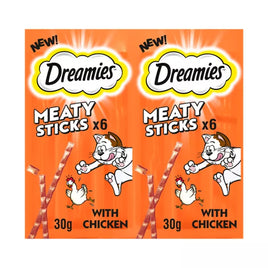 Dreamies - Meaty Sticks Chicken - 6pk