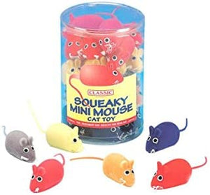 Classic - Squeaky Mouse - Cat Toy - 60mm