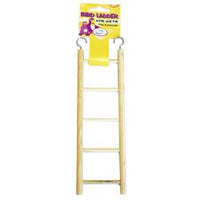 Happy Pet - Wooden Bird Ladder - 5 Step