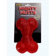 PetLove - Mighty Mutts - Tough Dog Toys  - Rubber Bone - Large
