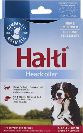 Halti - Head Collar - Black - Size 4