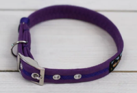 Oscar & Hooch - Dog Collar - Liberty Purple - Large