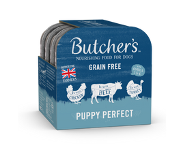 Butcher's - Puppy Perfect Foil tray - 4 pack - 150g