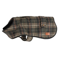 Ancol - Heritage Green Check Coat - 40cm