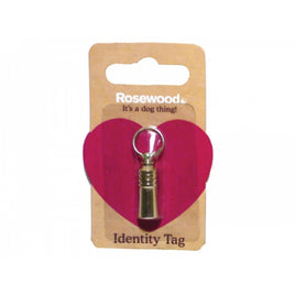 Rosewood - Dog Metal Id Tubes