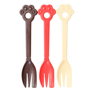 Rosewood - Pet Stuff Plastic Feeding Forks - Assorted Colour