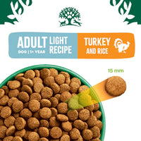 James Wellbeloved - Light Adult Dog Food - Turkey & Rice - 1.5kg