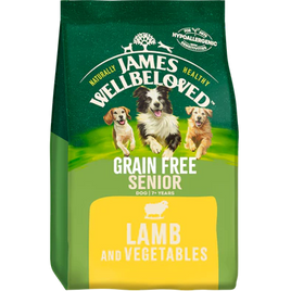 James Wellbeloved - Senior Dog Food - Lamb Grain Free - 1.5kg