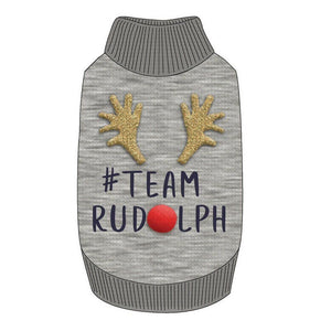 House of Paws - Team Rudolph Christmas Jumper - XLarge (18")