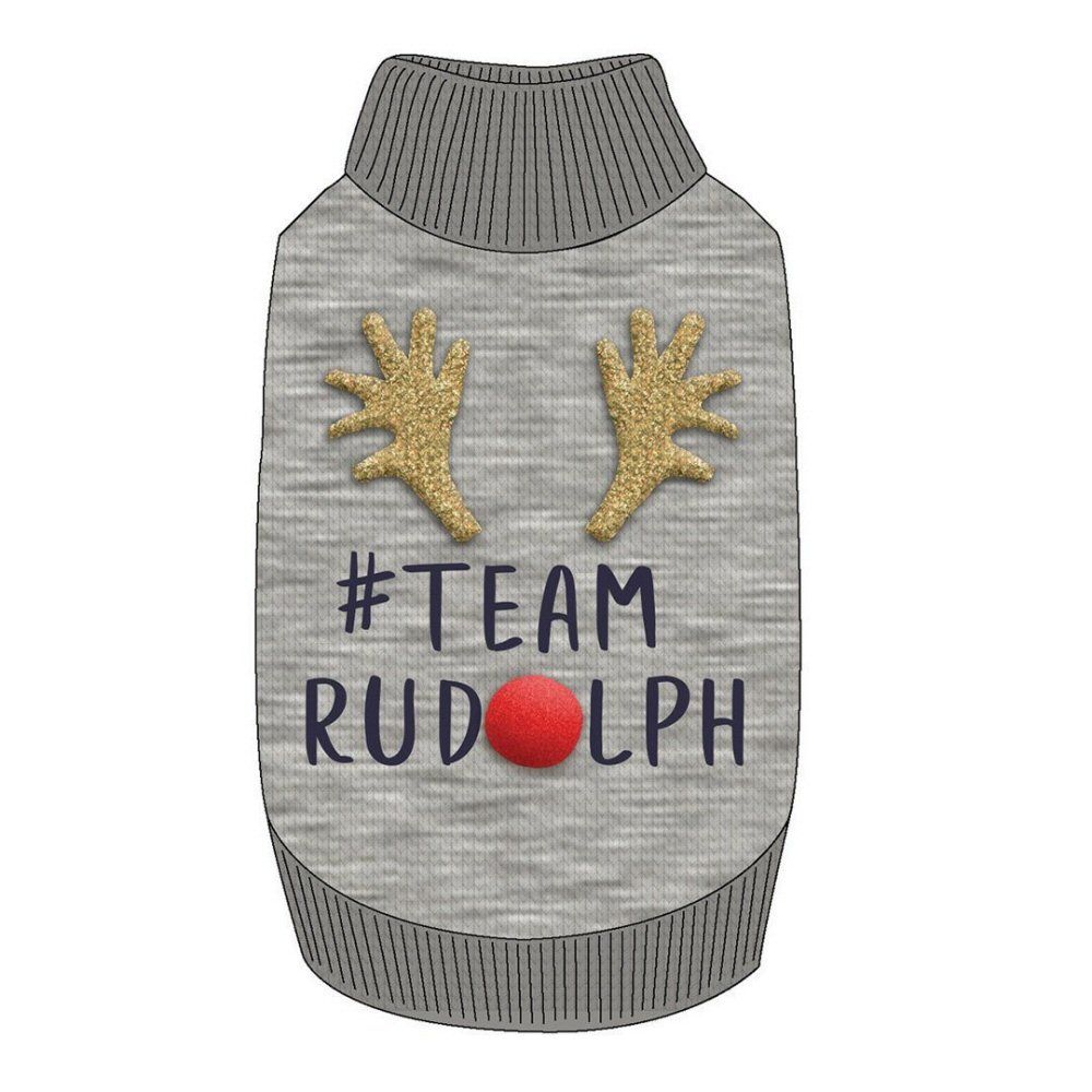 House of Paws - Team Rudolph Christmas Jumper - XLarge (18