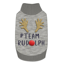 House of Paws - Team Rudolph Christmas Jumper - Large (18")