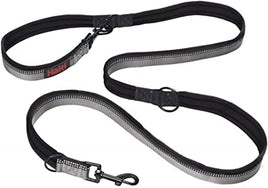 Halti - Double Ended Lead - Black/Silver - Large (2m - max 45kg)