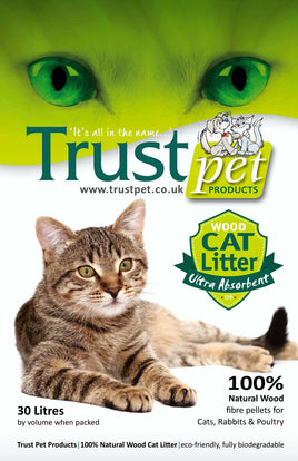 Trust - Wood Pellet Cat Litter - 30L