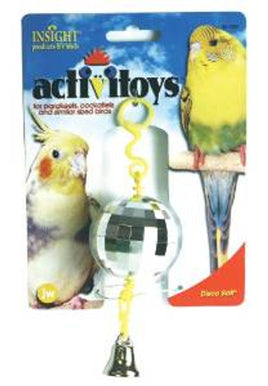 JW - Activitoy Disco Ball Bird Toy