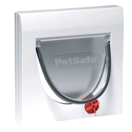 Staywell - Classic Manual 4 Way Locking Cat Flap - White