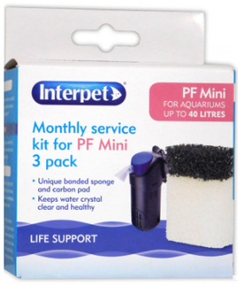 Interpet - PF Mini Monthly Service Kit -  3 Month Pack