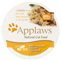 Applaws - Cat Pot Juicy Chicken Breast With Duck - 60g