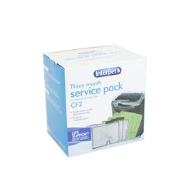 Interpet  - Internal Cartridge Filter Service Kit - Cf2 - Three Month