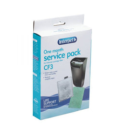 Interpet - Internal Cartridge Filter Service Kit - CF3 - One Month