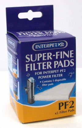 Interpet - Internal Power Filter Pads - PF2 Super Fine - 5 Pack
