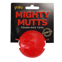 PetLove - Mighty Mutts - Tough Dog Toys - Rubber Ball - Small