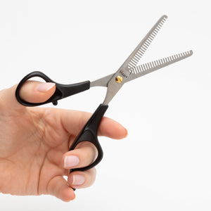 Mikki - Double Thinning Scissors - Thick Coats