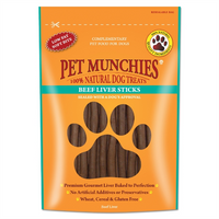 Pet Munchies - Beef Liver Sticks - 90g