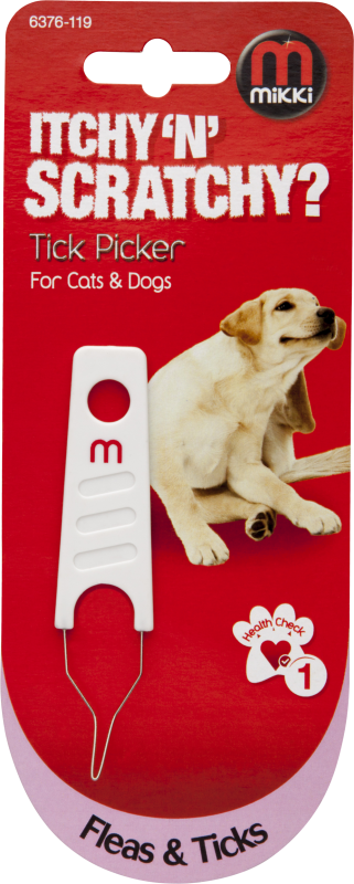 Mikki - Itchy 'n' Scratchy - Tick Picker for Cats & Dogs