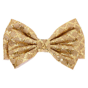 Pet Brands - Festive Gold Sequin Bow Tie